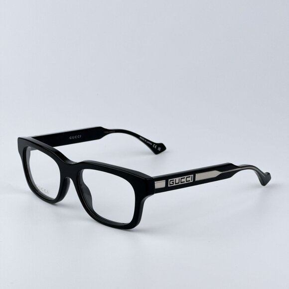 Gucci Men BRAND NEW Eyeglasses Black Square GG1731O 001